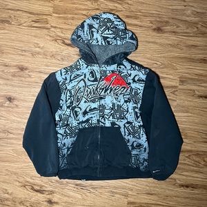 Y2K Quiksilver Graphic Women’s Zip-Up